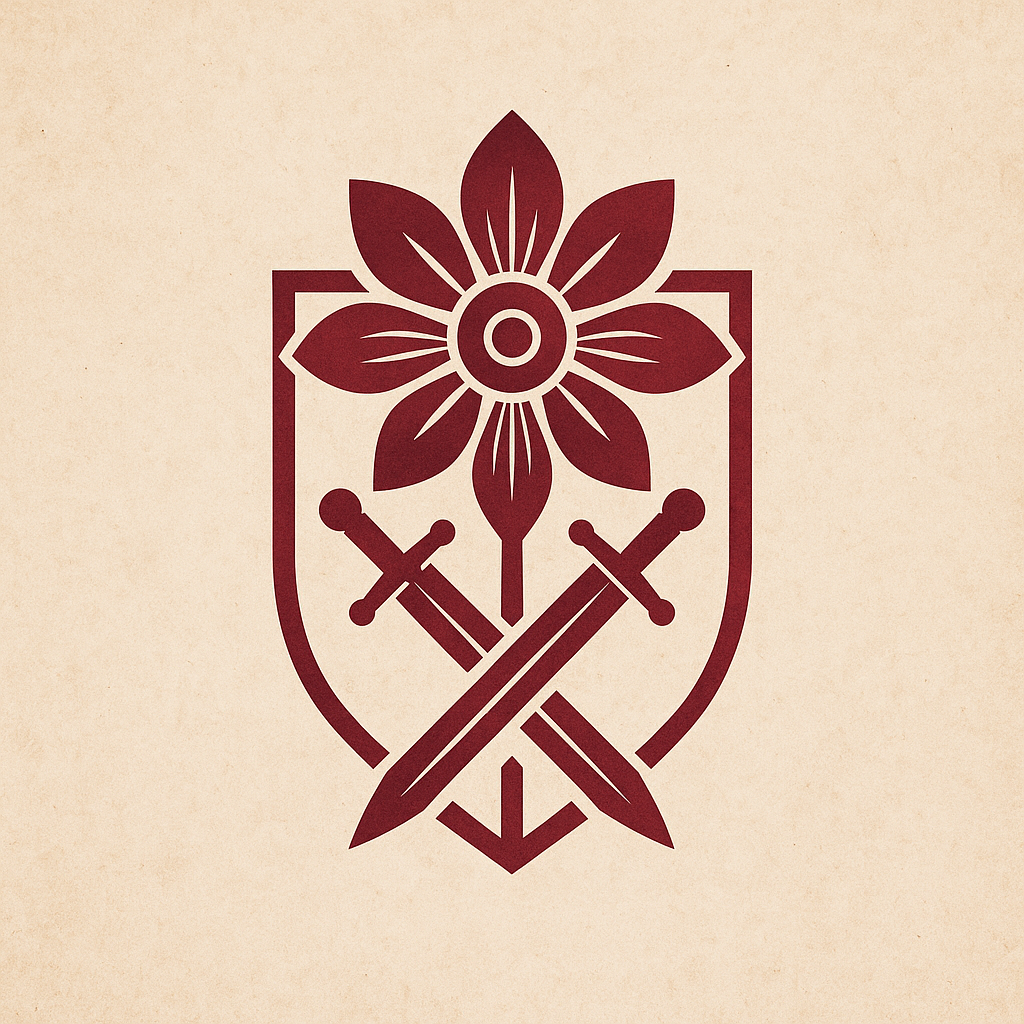 Ash and Petals Crest